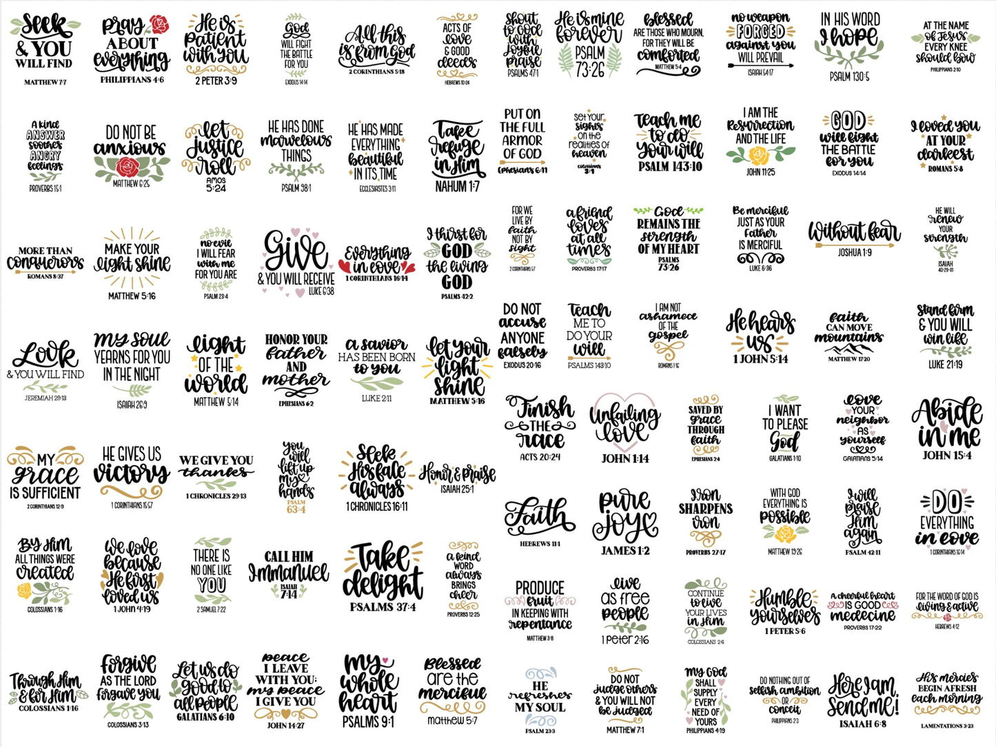 365 Bible Verses Bundle