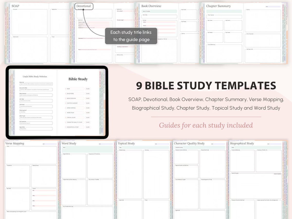 Ultimate Bible Study Guide Bundle - Daily Bible Life