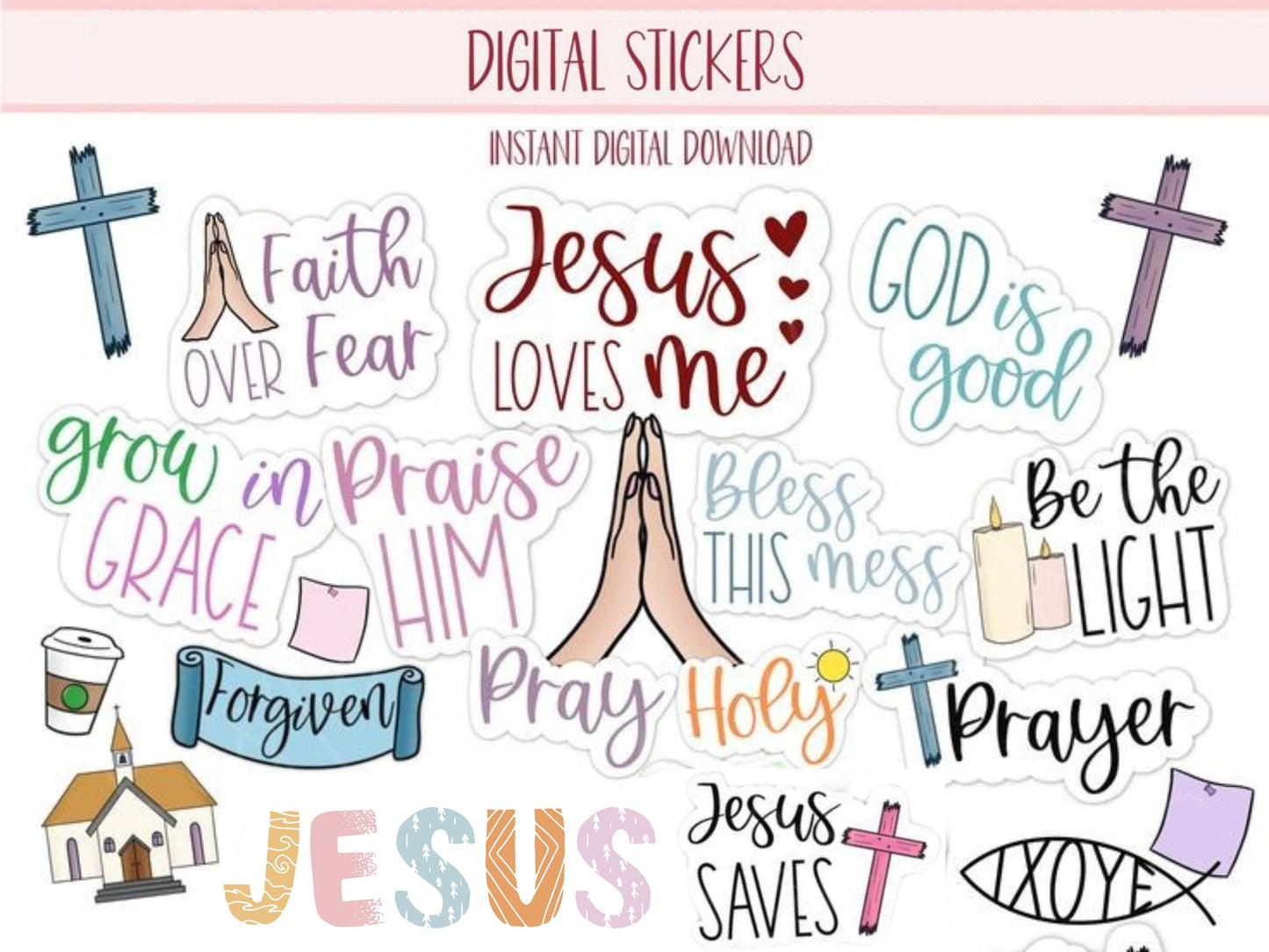 Ultimate Bible Sticker Pack